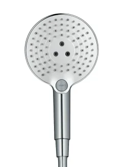 Pommeau De Douche, Flexible Et Barre De Douche|Hansgrohe Raindance Select S Douchette à main 120 3 jets, Blanc mat (26530700)