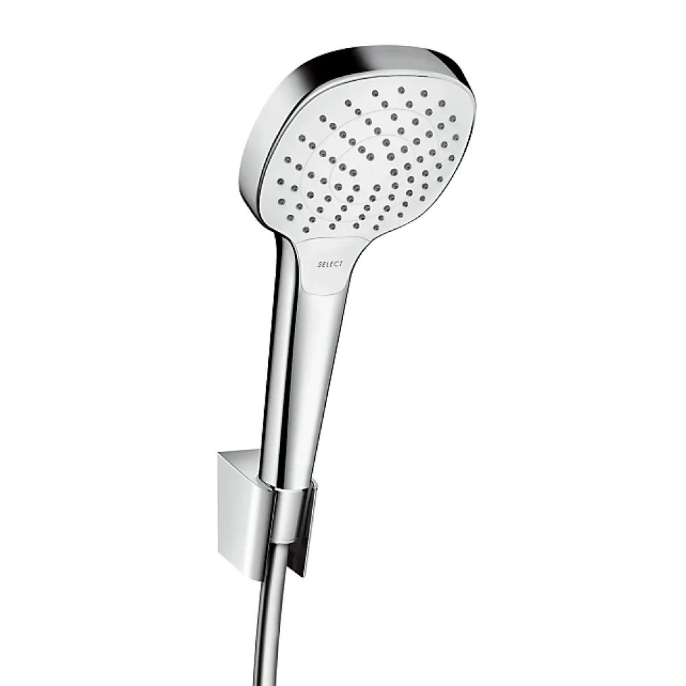 Hansgrohe Set Porter'S 1,25m/Croma Select E 110 Vario, blanc/chromé (26425400)