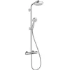 Colonne De Douche Thermostatique|Hansgrohe Showerpipe Crometta 160 colonne de douche 1 jet (27264400)
