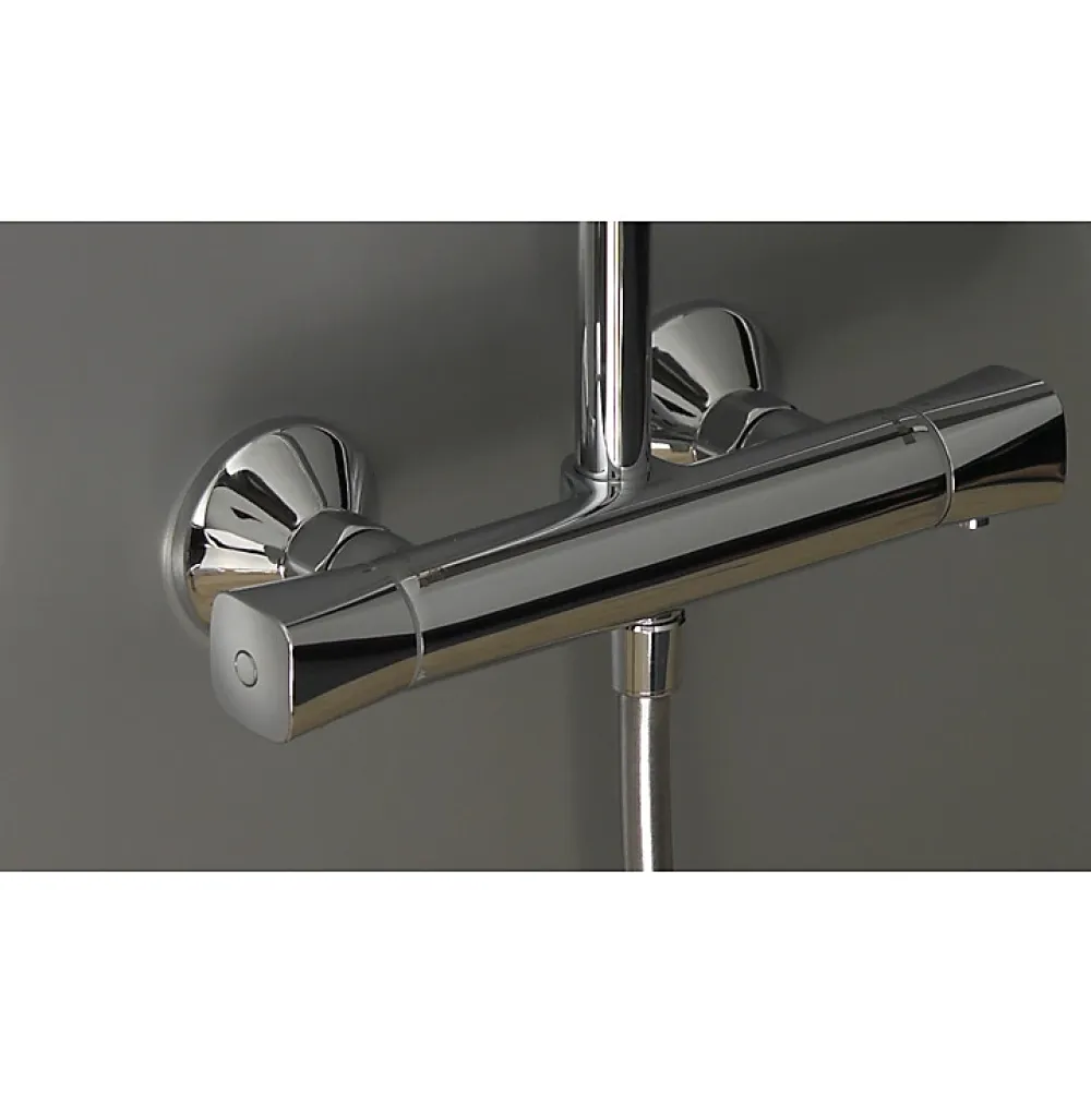 Colonne De Douche Thermostatique|Hansgrohe Showerpipe Crometta 160 colonne de douche 1 jet (27264400)