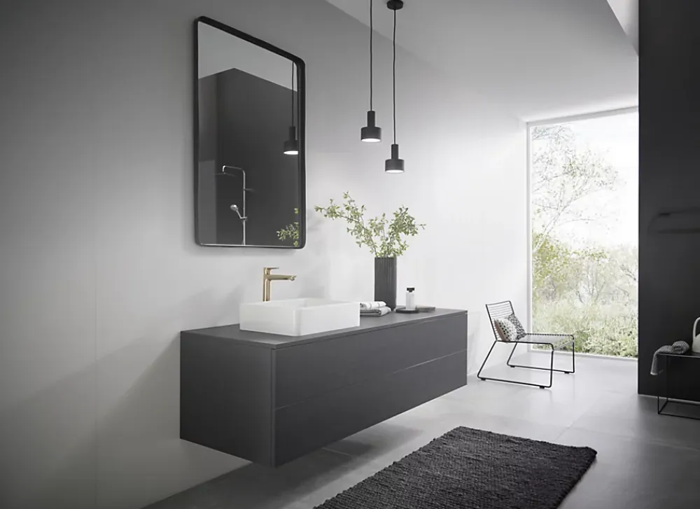 Hansgrohe Talis E 240 Mitigeur de lavabo bronze brossé, sans tirette ni vidage (71717140)