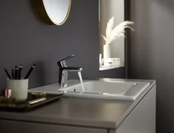 Robinet Lavabo Et Vasque|Hansgrohe Vernis Blend Mitigeur de lavabo 70 CoolStart avec tirette et vidage synthétique