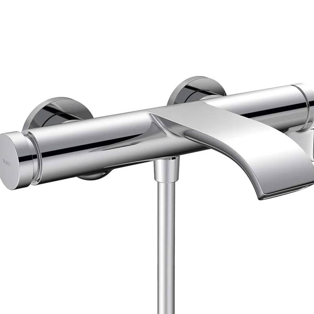 Robinet De Baignoire|Hansgrohe Vivenis Mitigeur bain/douche, bec cascade, chrome (75420000)