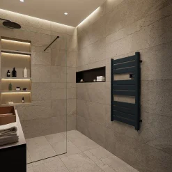 Ceramia Heat-Touch Sèche serviettes électrique 500W, anthracite (CERAHTLP500A)
