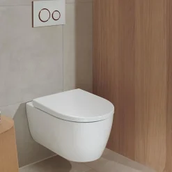 Geberit iCon WC suspendu Rimfree avec fixations invisibles, caréné, avec abattant softclose (501.664.00.1)