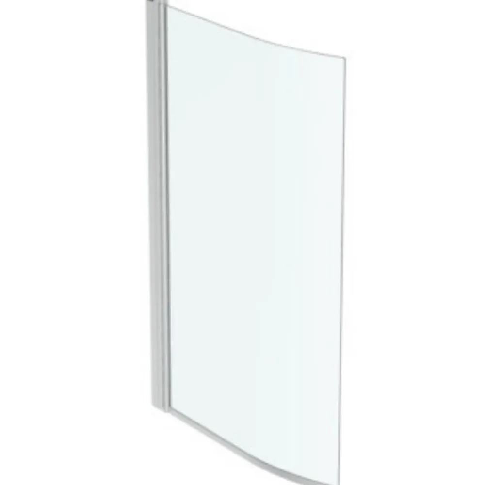 Ideal Standard Pare bain asymétrique courbé Connect Air profilé chromé