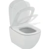 Wc Suspendu|Ideal Standard WC suspendu Tesi Aquablade avec abattant