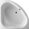 Baignoire D'Angle|Jacob Delafon Baignoire en angle 135 X 135 Domo acrylique