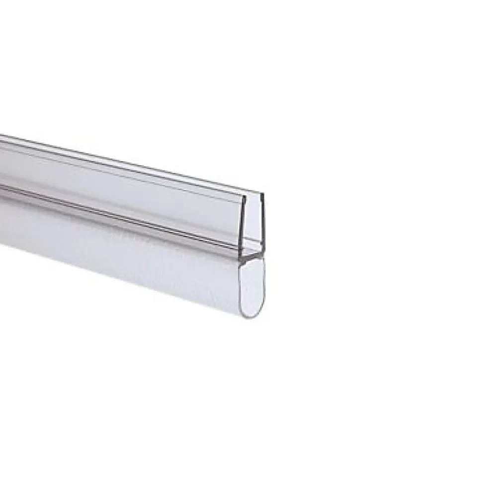 Schulte Joint d'étanchéité bas horizontal pour pare-baignoires, 100 cm, transparent pour verre 4-5 mm