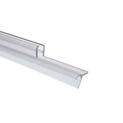 Paroi De Douche|Porte De Douche|Schulte Joint d'étanchéité bas horizontal pour portes de douche, 100 cm, transparent pour verre 5 mm
