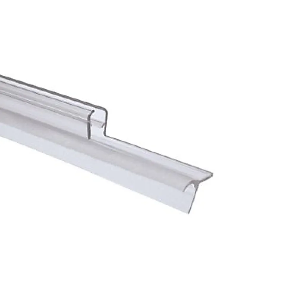 Paroi De Douche|Porte De Douche|Schulte Joint d'étanchéité bas horizontal pour portes de douche, 100 cm, transparent pour verre 5 mm