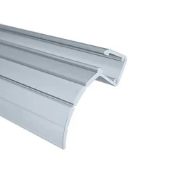 Schulte Joint d'étanchéité vertical de douche, 205 cm, transparent pour verre 6-8 mm