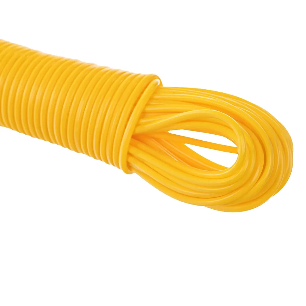 Kadax Corde à Linge Corde à Linge 20 mètres Forte avec Insert Corde de Balcon