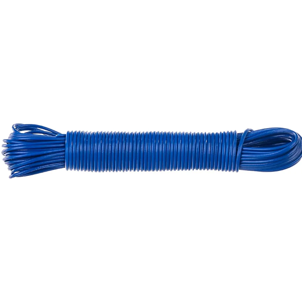 Kadax Corde à Linge Corde à Linge 20 mètres Forte avec Insert Corde de Balcon