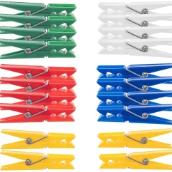 Etendoir À Linge|Kadax Pinces à Linge Pinces à Linge Grenouilles à Linge Colorées Fortes 20 pcs