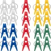 Etendoir À Linge|Kadax Pinces à Linge Pinces à Linge Grenouilles à Linge Colorées Rondes 20 pcs