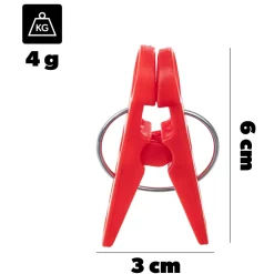 Etendoir À Linge|Kadax Pinces à Linge Pinces à Linge Grenouilles à Linge Colorées Rondes 20 pcs