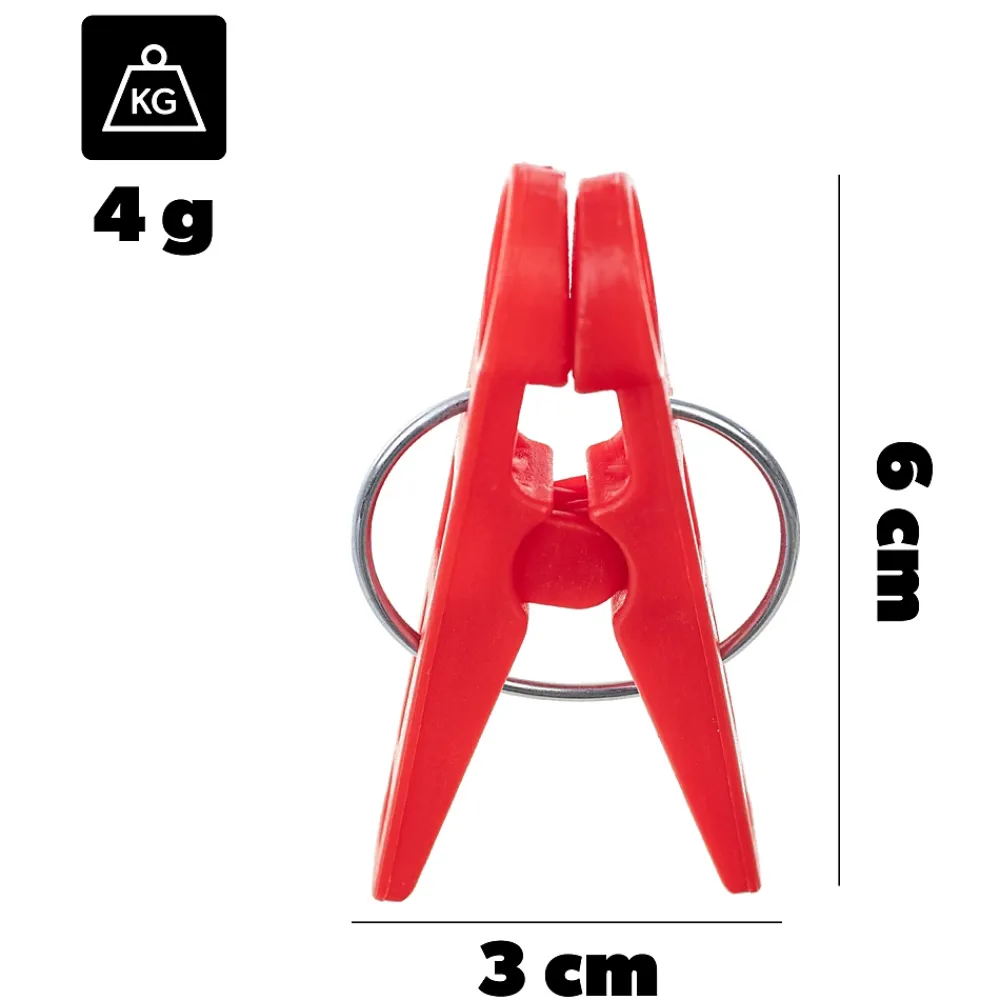 Etendoir À Linge|Kadax Pinces à Linge Pinces à Linge Grenouilles à Linge Colorées Rondes 20 pcs