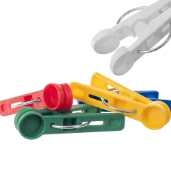 Etendoir À Linge|Kadax Pinces à Linge Pinces à Linge Grenouilles à Linge Colorées Rondes 20 pcs