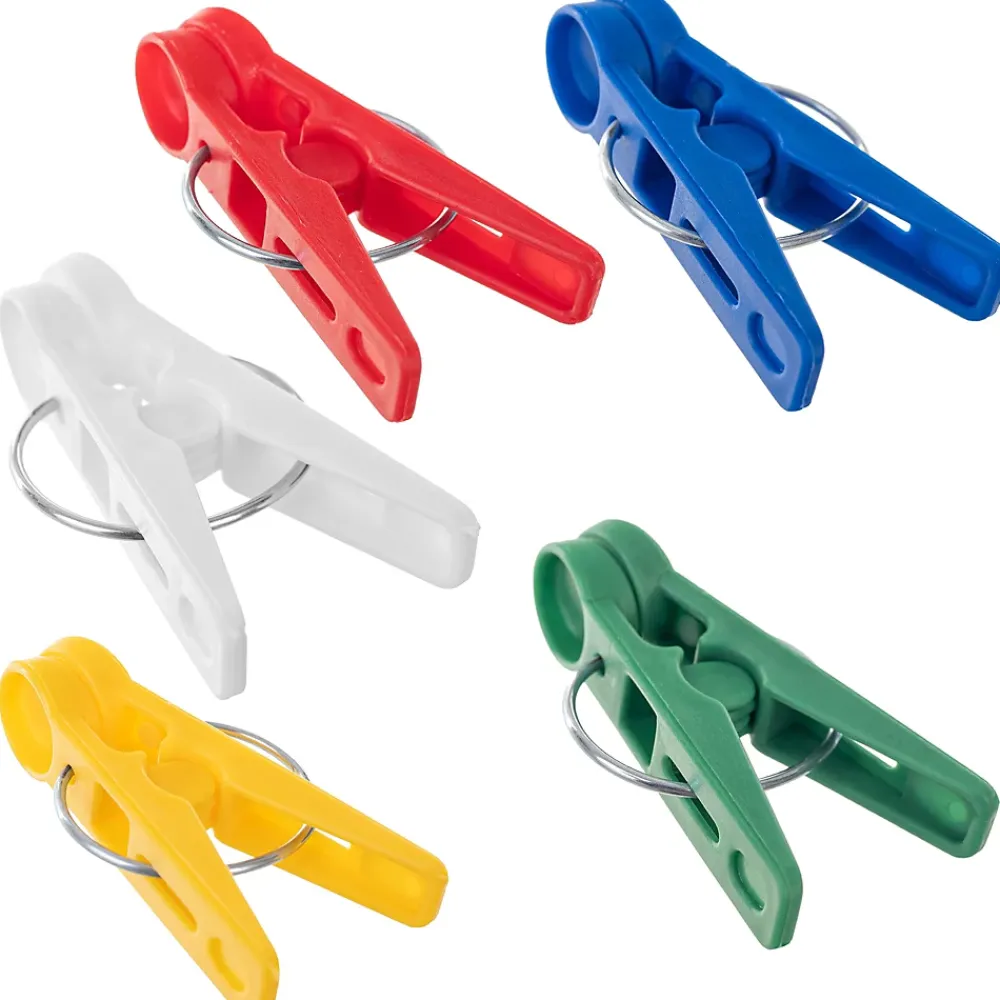 Etendoir À Linge|Kadax Pinces à Linge Pinces à Linge Grenouilles à Linge Colorées Rondes 20 pcs
