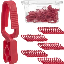 Etendoir À Linge|Kadax Pinces à Linge Pinces à Linge Grenouilles à Linge 50 pcs + Récipient
