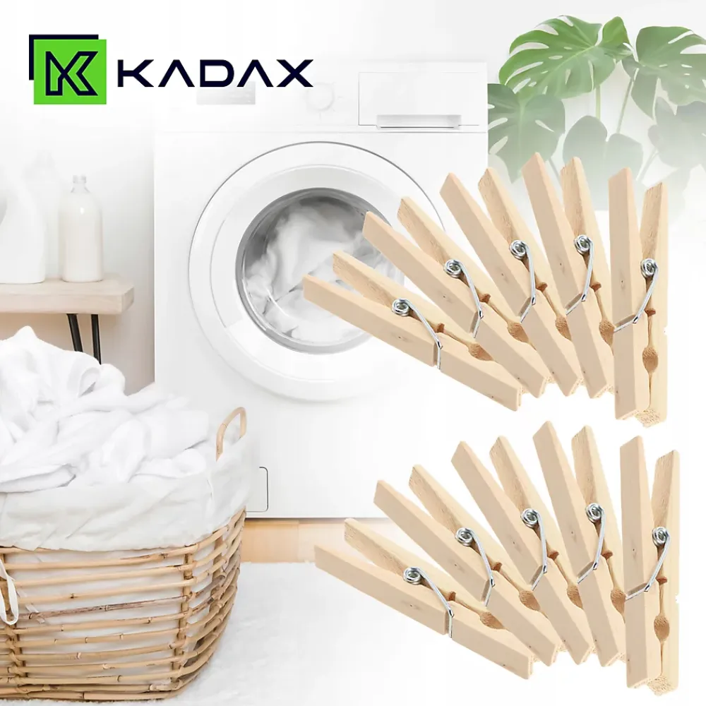 Etendoir À Linge|Kadax Vêtements Vêtements Pinces à Vêtements 10pcs Pinces en Bois