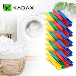 Kadax Vêtements Vêtements Vêtements Pinces à Linge 20pcs Plastique Coloré