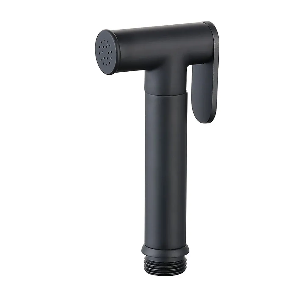 Robinet De Bidet|Kibath Robinet WC 1 eau HYGIÈNE INTIME, NOIR MAT, en laiton