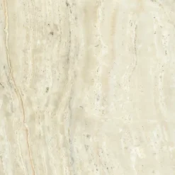 Panneau Mural De Salle De Bains|Kobert-in Kit de 2 Panneaux d'Habillage Décoratif Mural Douche, L120xl120x0.4 cm, finition marbre beige, Sabana KOBERTIN