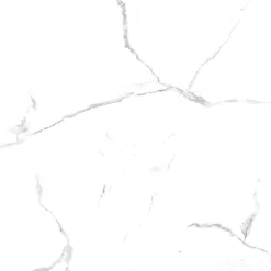 Panneau Mural De Salle De Bains|Kobert-in Kit de 2 Panneaux d'Habillage Décoratif Mural Douche, L120xl120x0.4 cm, finition marbre blanc, Mud White KOBERTIN