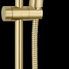 Colonne De Douche Sans Robinetterie|Wenko Kit de douche avec douchette + barre réglable + flexible, doré, Young