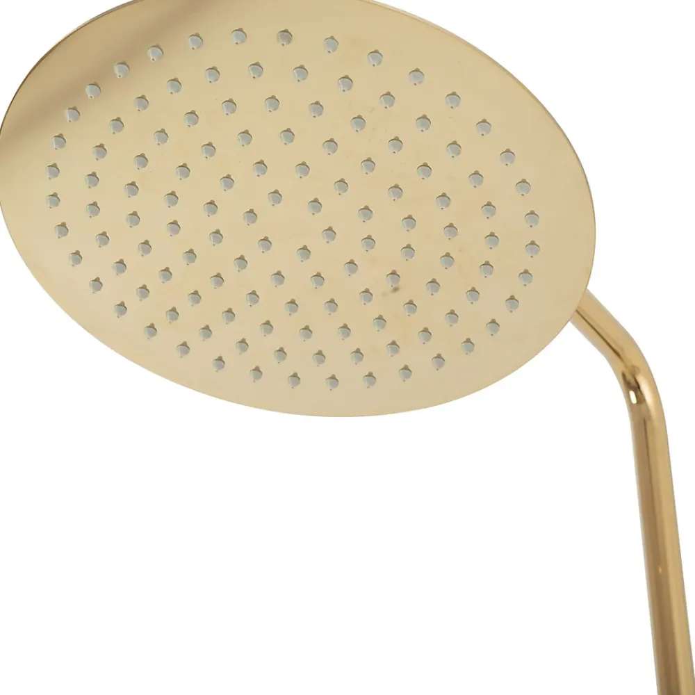 Colonne De Douche Mécanique|Rea Kit de douche avec thermostat Lungo Gold