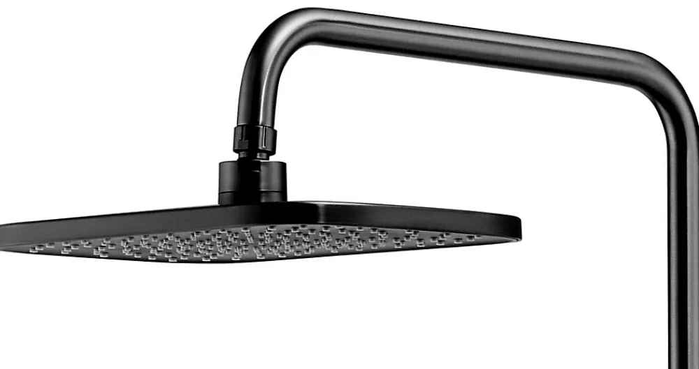 Colonne De Douche Mécanique|Rea Kit De Douche Avec Thermostat Rob Black