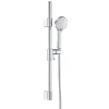 Colonne De Douche Sans Robinetterie|Bain-Bain Kit de douche Chrome ARIA -