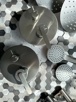 Colonne De Douche Mécanique|Rea Kit De Douche Encastré Ontario Brush Nickel