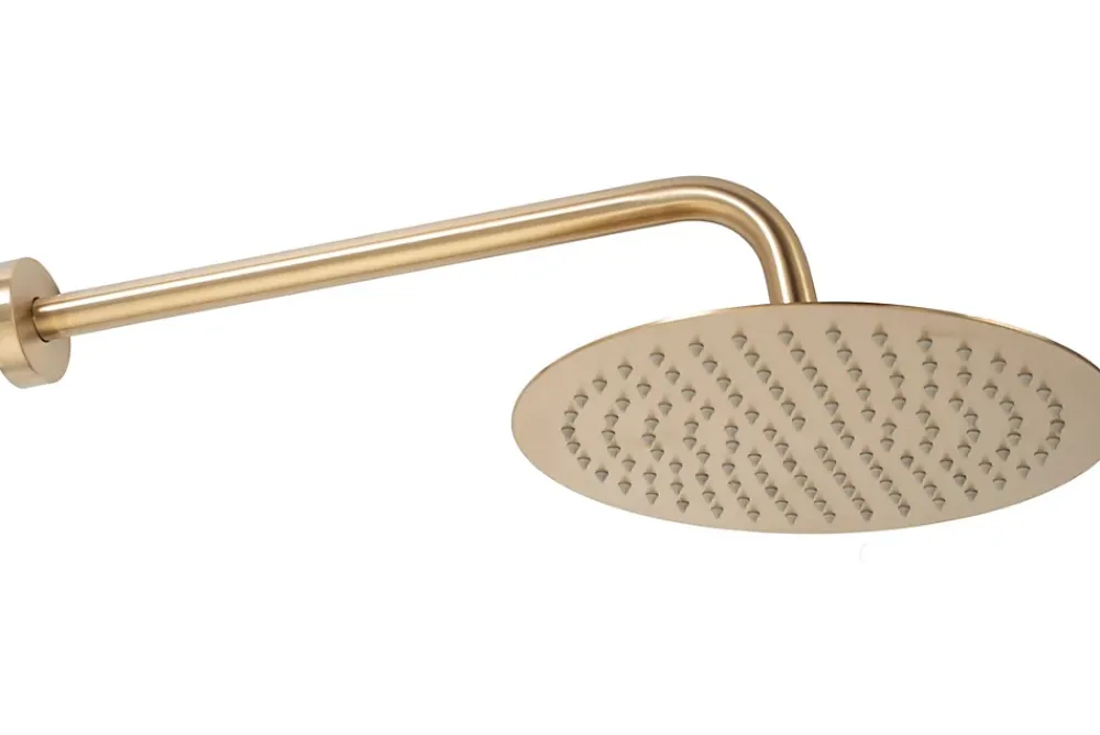 Rea Kit De Douche Encastré Lungo Brush Gold 17X16X36,5Cm + Box