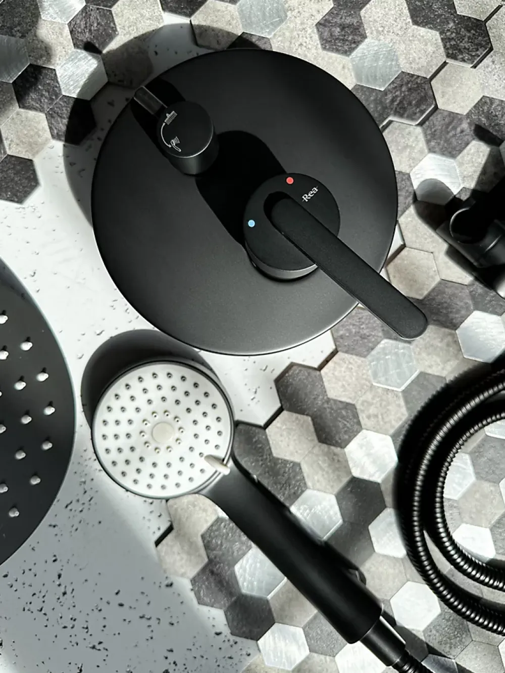 Rea Kit De Douche Encastré Ontario Black