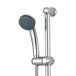 Kit de douche Nakri sans robinetterie avec pommeau de douche 1 jet + 1 support inox + 1 flexible 150 cm en inox