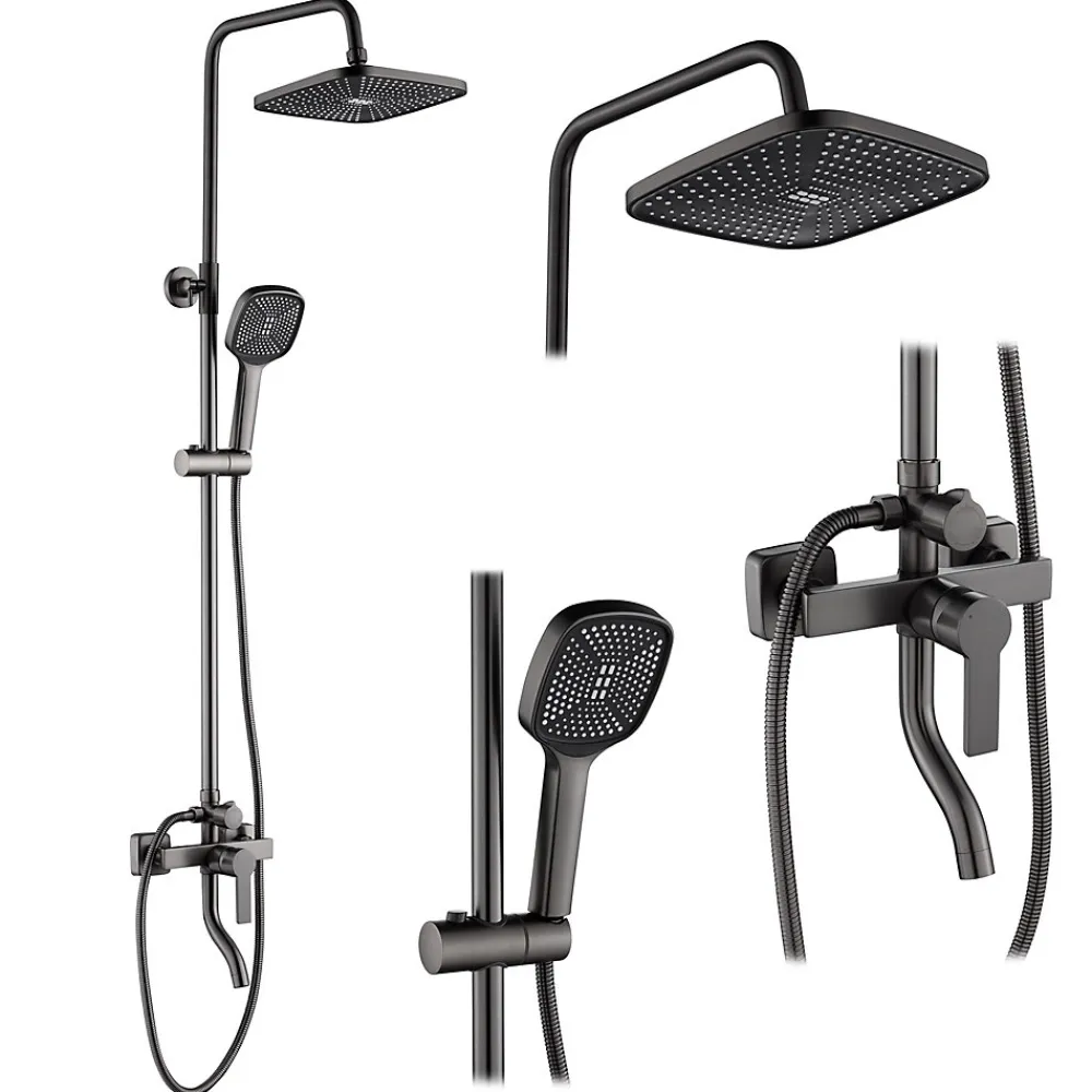 Colonne De Douche Mécanique|Rea Kit De Douche Argus Titanium