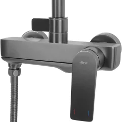 Colonne De Douche Mécanique|Rea Kit De Douche Avalon Titanium 50X23X153Cm