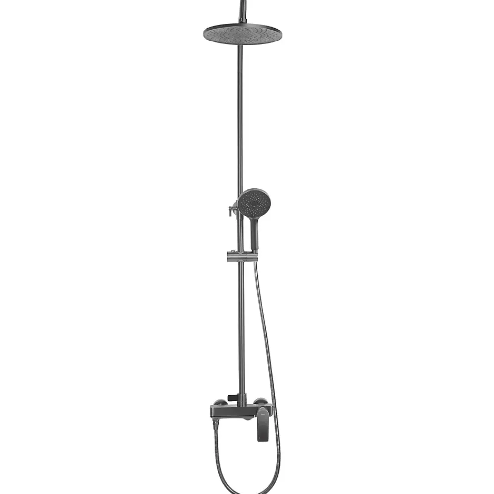 Colonne De Douche Mécanique|Rea Kit De Douche Avalon Titanium 50X23X153Cm