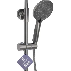 Colonne De Douche Mécanique|Rea Kit De Douche Avalon Titanium 50X23X153Cm