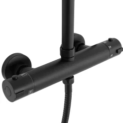 Rea Kit De Douche Bliss Thermostat Black 38,5X27,5X100Cm