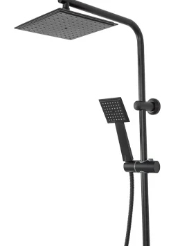 Colonne De Douche Mécanique|Rea Kit De Douche Bravo Black 45X40X105Cm