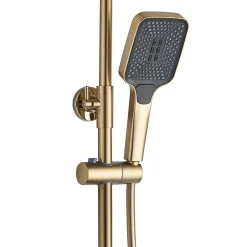 Rea Kit De Douche Helix Brush Gold 38X30X114,5Cm