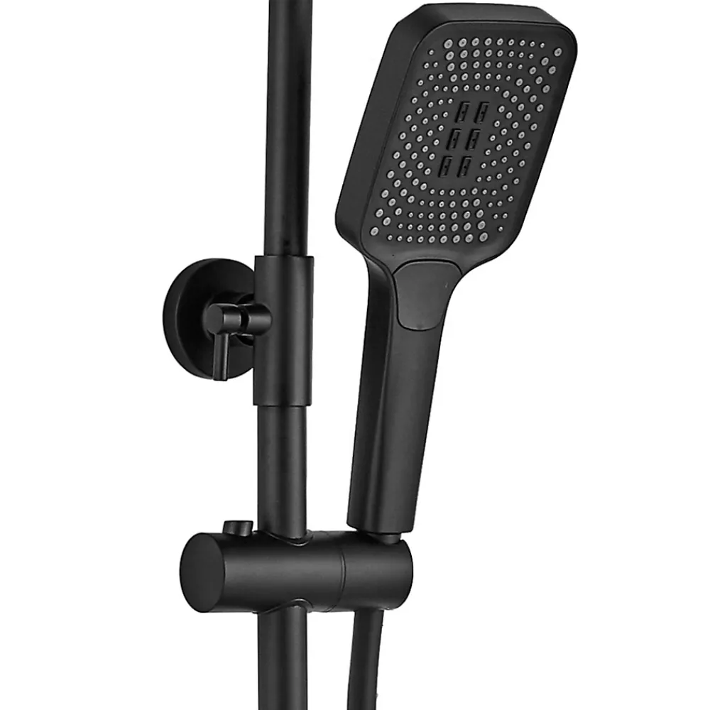 Rea Kit De Douche Helix Black 38X30X114,5Cm