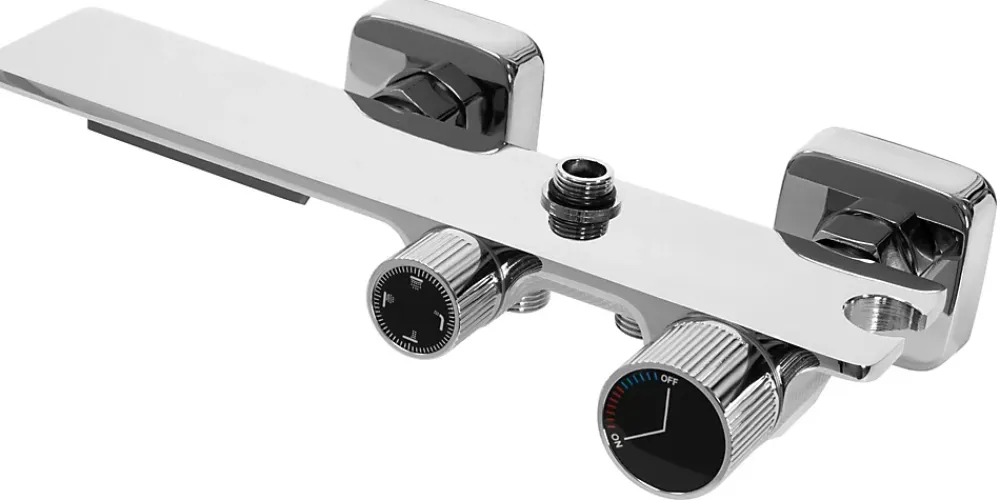 Rea Kit De Douche Helix Chrome 38X30X114,5Cm