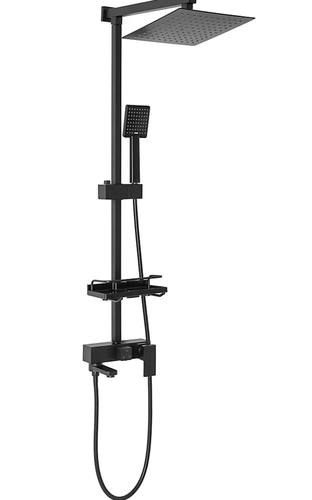 Colonne De Douche Mécanique|Rea Kit De Douche Jack Black 45X21,5X102Cm