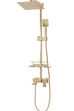Rea Kit De Douche Jack Brush Gold 45X21,5X102Cm
