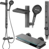 Rea Kit De Douche Karl Thermostat Titanium